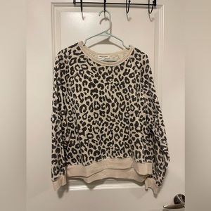 Cheetah sweater